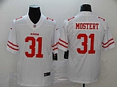 Nike 49ers 31 Raheem Mostert White Vapor Untouchable Limited Jersey,baseball caps,new era cap wholesale,wholesale hats